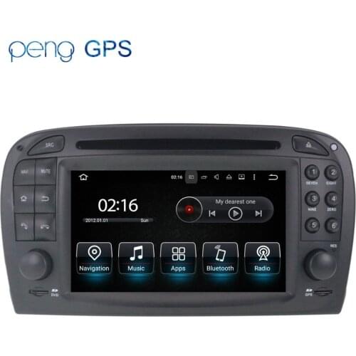 Android 8.0 7.1 Car Radio Stereo Headunit GPS Navi for Mercedes Benz SL R230 SL500 2001-2007 no Car DVD Player Multimedia Video