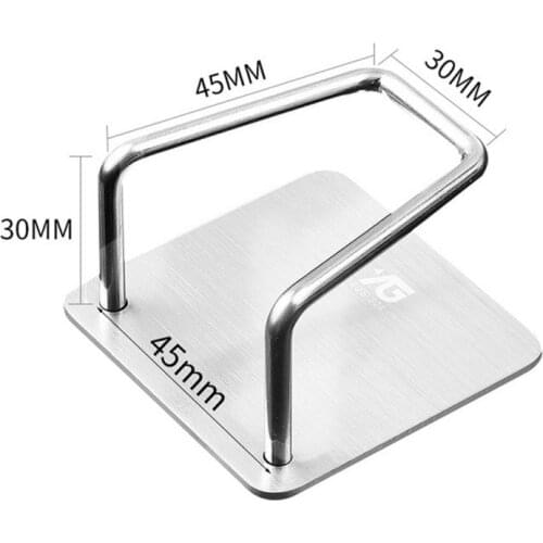 Sink Soap Holder Drain Storage Racks Strong Sponge Hook Free Punching Racks Kitchen 304 Stainless Steel Holder Seamless Shelf