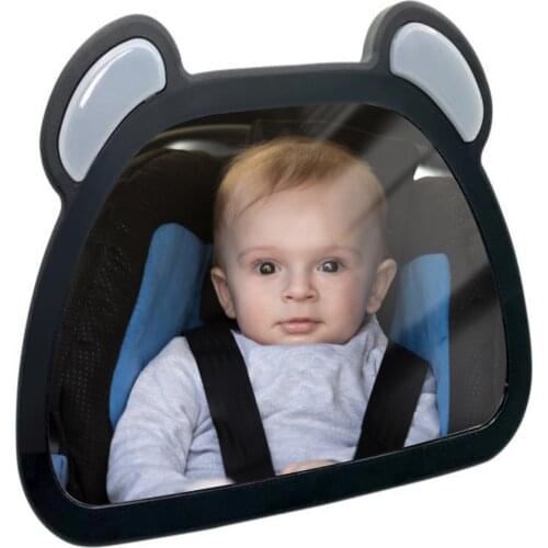 Baby Car Mirror Safety Car Seat Mirror for Rear Facing with Clear reflective mirror with flexible adjustable angle Shatterproof