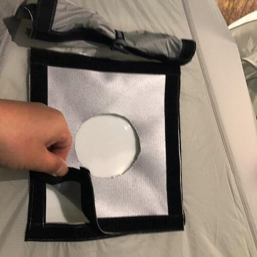 Hot Tent Stove Jack Fire Resistant Highly Flame-retardant Firewood Stove Chimney Furnace Protection Ring Hot Flue Stove Trusted