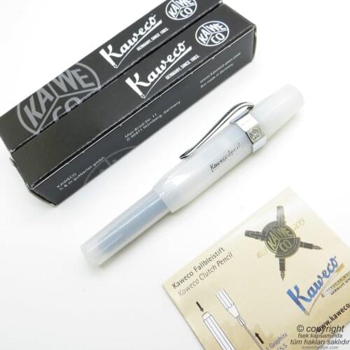 Kaweco 10001618 Frosted Sport Fountain Pen White | İsme Special Pen