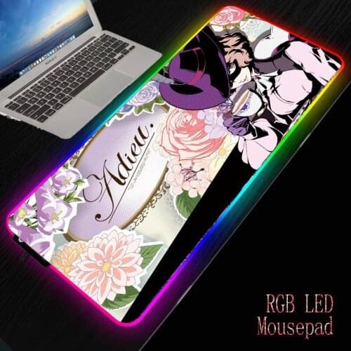 MRGBEST Anime girl with flowers Mouse Pad Gaming Large Mousepad Gamer Computer Mouse Office Desk Mat Keyboard Mause Pad for Game