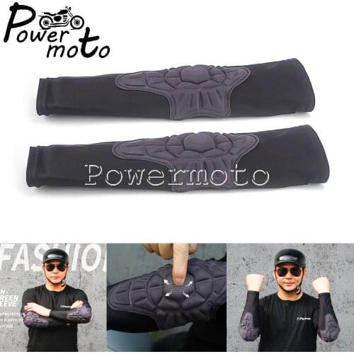 S M L XL XXL Racing Arm Sleeves Bicycle Sleeves Sport Protective Cycling Gear Arm Guard Elbow Pads Fitness Arm Covers Protector