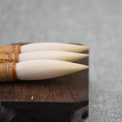 Woolen Hair Chinese Calligraphy Pen Large Woolen Hair Chinese Painting Brushes Chinese Calligraphy Writing Brushes Supplies