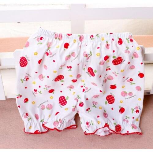 Girl summer shorts newborn baby cotton underwear shorts 0-3T baby pant gril short infant baby toddler girls short trouser