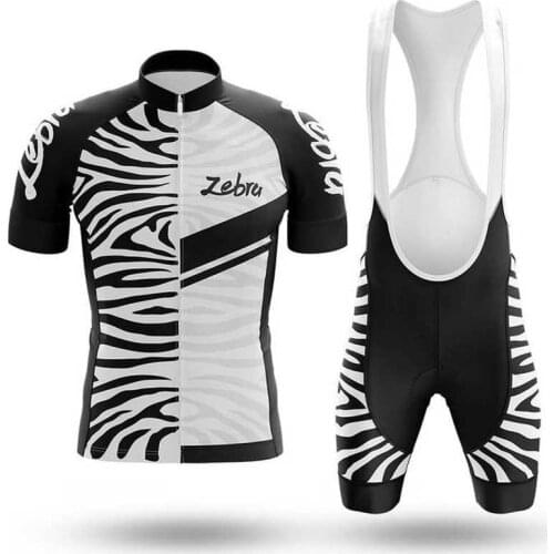 LONG AO Stripe Pro Bicycle Team Short Sleeve Maillot Ciclismo Mens Cycling Jersey Summer breathable Cycling Clothing Sets