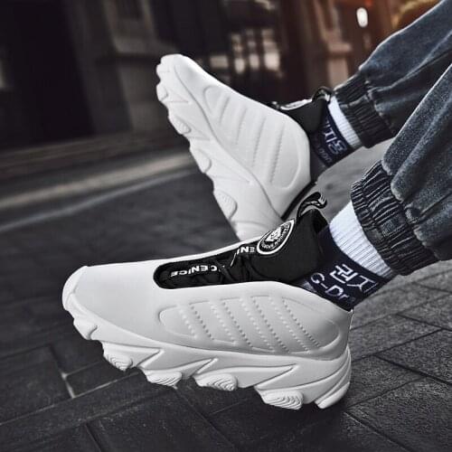 Mens high-top couple sports shoes cow suede womens loafers mens driving shoes soft Sapato Masculino Mocassin Homme large size