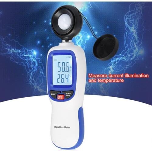 WT81 digital luxmeter 0-200,000 Lux Portable Light Meter Tester for Illuminometer Backlight Data Holding