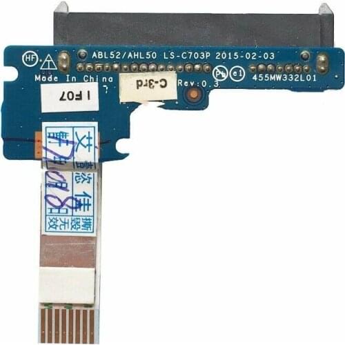 Laptop HDD Hard Drive Board FOR HP 15-ac 15-af 15-ay 15-ba 15-bn ABL52 ABL50 LS-C703P NBX0001TW00
