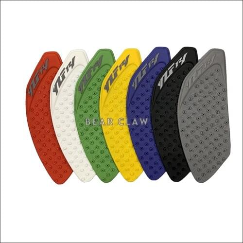3D rubber Tank Traction Pad Side Gas Knee Grip Protector Tank Sticker Cover For YAMAHA YZF R1 2009 2010 2011