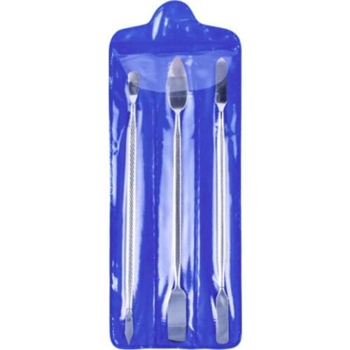 500Set 3pcs/set Universal Mobile Phone Repair Opening Tool Metal Disassemble Crowbar Metal Steel Pry Phone Hand Tool Set