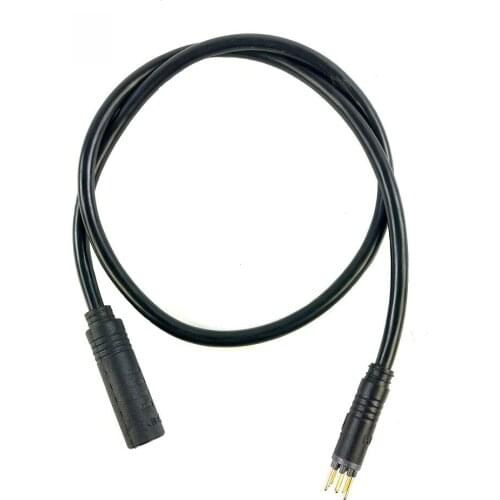 9 Pin Female To Male Ebike Motor Cable 60cm 130cm 160cm Electric Bicycle Waterproof Connector Adapter Extension Wire bike Part