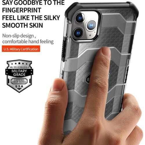 For Apple iPhone 12 Pro Wlons Military Explorer Anti Falling Certification Case for iPhone12 Pro Full-Body Rugged Shield Cover