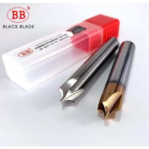BB Carbide Radius Corner Rounding Cutter End Mill CNC Tool R0.5 R1 R2 R3 R6 Chamfering Outside Radii Quarter Circle Router Bit