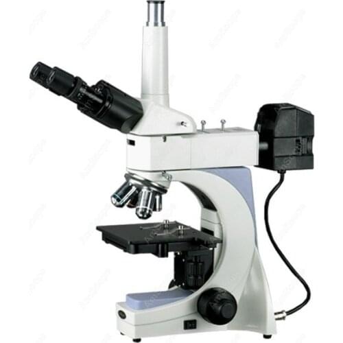 Infinity Plan Metallurgical Compound Microscope--AmScope Supplies 40X-640X Infinity Plan Metallurgical Compound Microscope