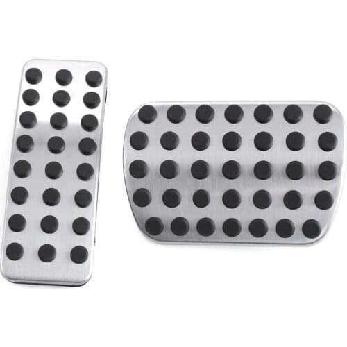Stainless steel Car Pedal Pads Cover For Mercedes Benz A B CLA GLA GLE ML GL R W164 W166 X156 X164 X166 2012 2013 2014 2015