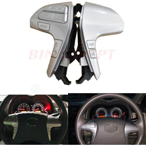 NEW! Bluetooth Steering Wheel Audio Control Button Switch 84250-06160 For Toyota Camry Corolla Hilux Vigo Highlander Innova
