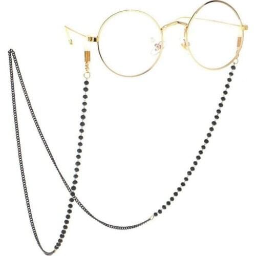 New Fashion Sunglasses Chain Glasses Spectacles Pearl Decoration Vintage Chain Holder Cord Lanyard Necklace Eyewear Accessories