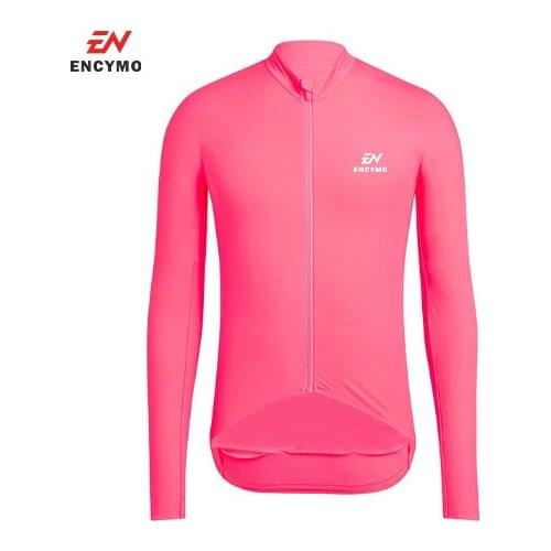New Style Last Top quality Unisex Pro team aero thermal cycling jersey long sleeve winter Brushing Seamless Process