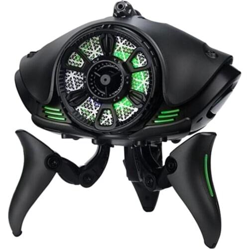 Portable Wireless Bluetooth Sound Bluetooth 5.0 TWS Dynamic LED Lighting Effect 3.5mm Audio Cable Connection