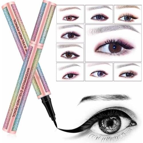 Professional Waterproof Liquid Eyeliner Black Long-lasting Eye Liner Pen Pencil Makeup Cosmetics Tools