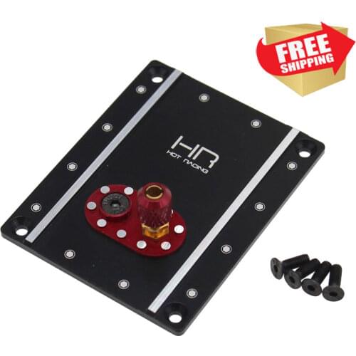 Radio control RC parts Axial Capra 1.9 UTB Aluminum Replica Fuel Cell Receiver Box Lid UTBy option upgrade parts