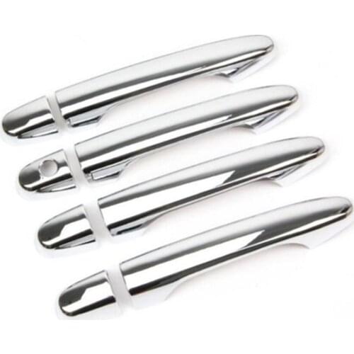 ABS Chrome Door Handle Covers Trim Not Smart Handle Fit For Honda CRV CR-V 2012 2013 2014 2015 2016 Car styling Accessories