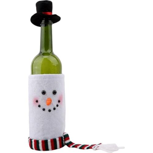 Wedding Decoration Cute Christmas Style Wine Cups Champagne Glasses Cup Party Ornaments Gifts