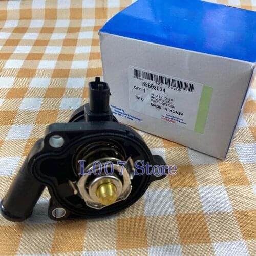 Engine Coolant Thermostat Assembly For Buick Encore Chevrolet Aveo Cruze Orlando Trax Opel Vauxhall Astra OEM# 55593034