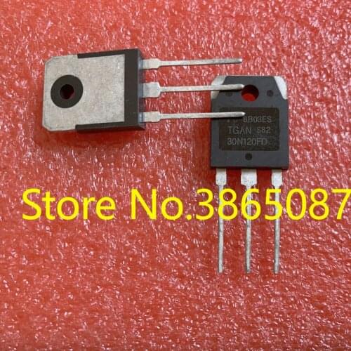 TGAN30N120FD 30N120FD TO-3P N-channel power IGBT transistor 10pcs/lot commonly used inverter welding machine tube original new