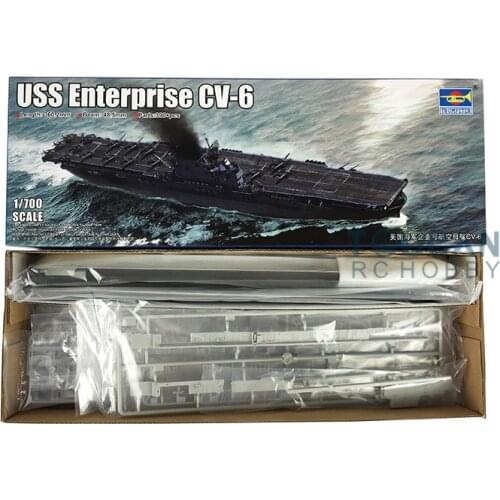 Trumpeter 06708 1/700 USS Enterprise CV-6 Plastic Model Warship Aircraft Carrier TH05392-SMT6