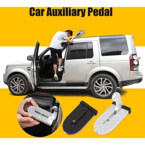 Auxiliary Foot Pedal Hooked Foot Pegs Doorstep Car Foot Pedal For Ford C S Max Edge Escape Fiesta Mk6 Mk7 Mk8 Ranger Transit