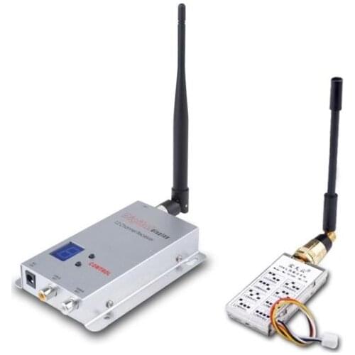 1.2G TX1000 1W 1000mW 8CH Transmitter RX02 12CH Receiver FPV Combo