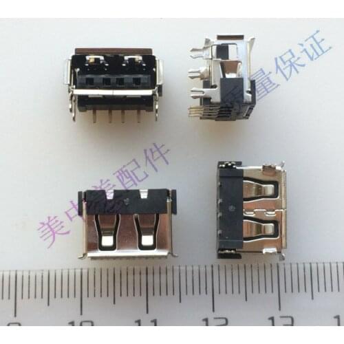 6PCS)USB interface female socket 1cm short body for Lenovo G430 G450 g455 g460 g465 g530