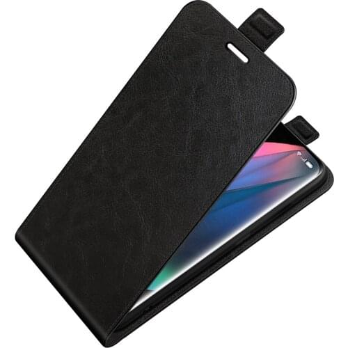 For OPPO Find X3 Case Flip Vertical Leather Phone Cases Cover Card Slot For OPPO Find X3 Phone Bag Coque Fundas
