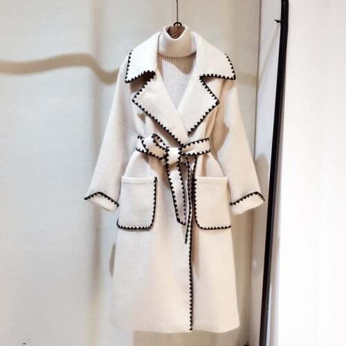 Menahem Women's Coats With A Collar