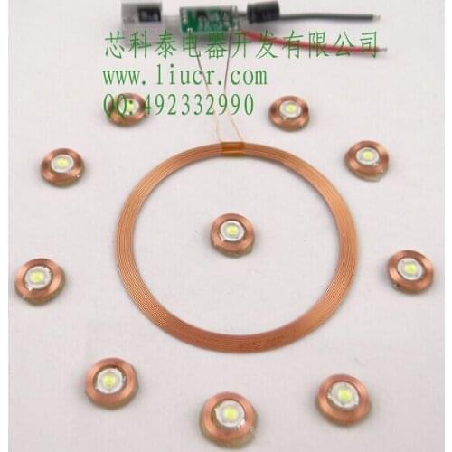Micro receiving distance 100 mm wireless power wireless transmission module XKT - 801 wireless charging module