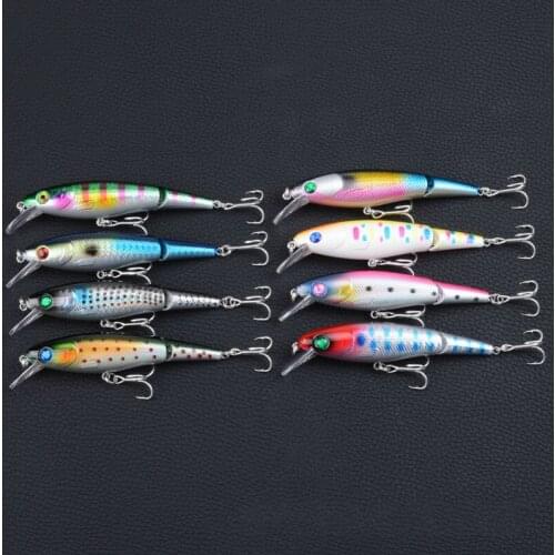 Minnow 1Pcs10.5cm/13.3g Artificiais Multi Sections Hard Baits Crank Bait Fishing With Hook