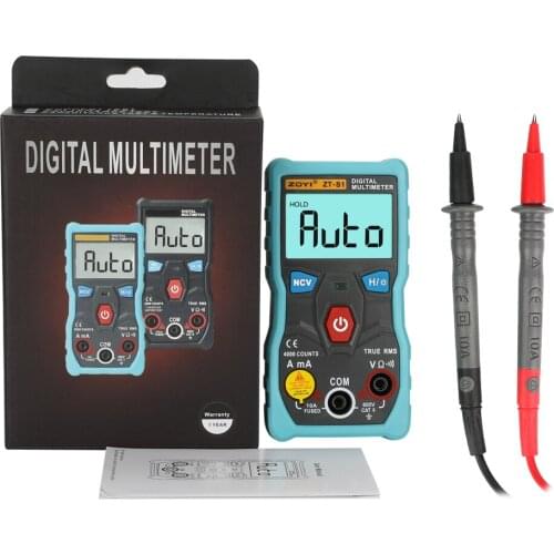 Latest A set auto range digital multimete mini mutimeter 550V high voltage anti-burn high precision auto off +buzzer backlight
