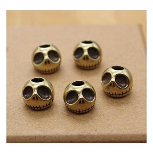 Original Manual Halloween Skull EDC Umbrella rope Pendant Flashlight manual DIY Pendant Ornaments