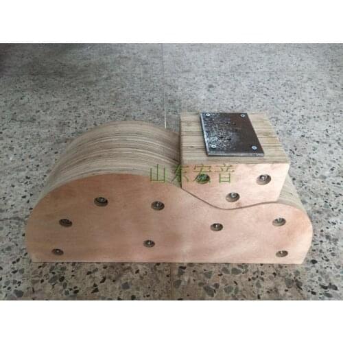 Guitar solid wood veneer side plate bending mold manual guitar tool hot bending heating bending machine mold customized
