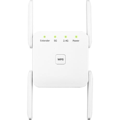 5Ghz Wireless WiFi Repeater 1200Mbps Router Wifi Booster 2.4G Wifi Long Range Extender 5G Wi-Fi Signal Amplifier Repeater Wifi