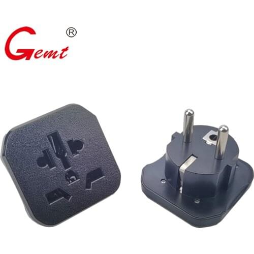 World to Germany Plug Adapter European EU / UK / Australia / China / Italy /USA to EU Outlet Power Adaptor Travel Plug Converter