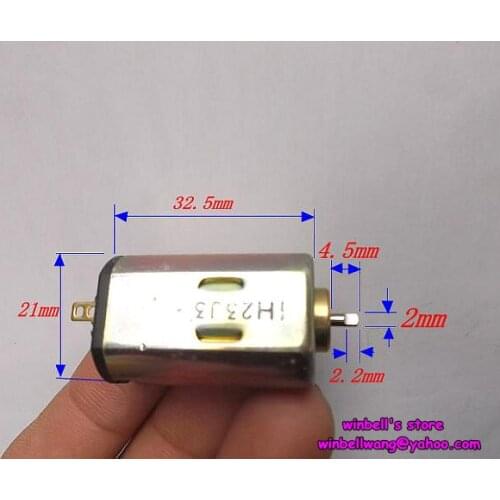 Brand new 3V~ 4.5V micro DC motor IH23J3 21*18*32.5mm 12000~20000RPM high speed motor