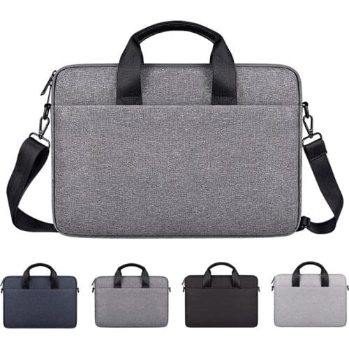 Laptop Bag 13.3 14 15 15.6 16 inch Sleeve Waterproof Shoulder Bags Notebook Cover Carrying Case For Macbook Air Acer hp Dell Men