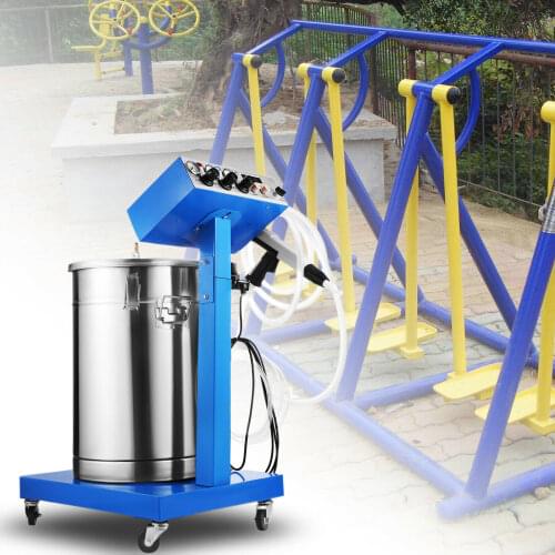 WX-958 Powder Coating Machine 50W Powder Coating Machine 45L Powder Gun Coating 450g / min Spray Gun