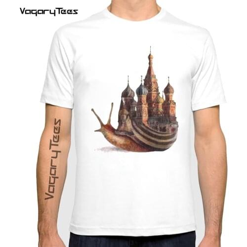 Vagarytees 2021 The Snails Daydream Premium Print T-Shirt Men Funny T-Shirt Casual Short Sleeve Tees Plus Size Clothes