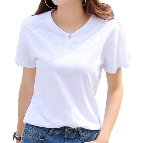 Plus Size S-XXXL 2018 Hot Summer Women T-shirt Short Sleeve O Neck Sexy Shirts Women Tops Tees Cotton T Shirt AD0320