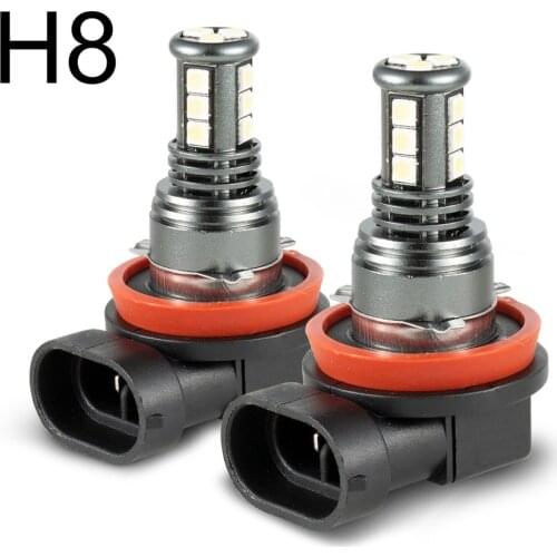 Headlights Signal Lamp H8 V11 Fog Lights H8 2pcs High Brightness 4000LM 6500K Cool White 12V / 24V For Auto Car 30W LED Bulb
