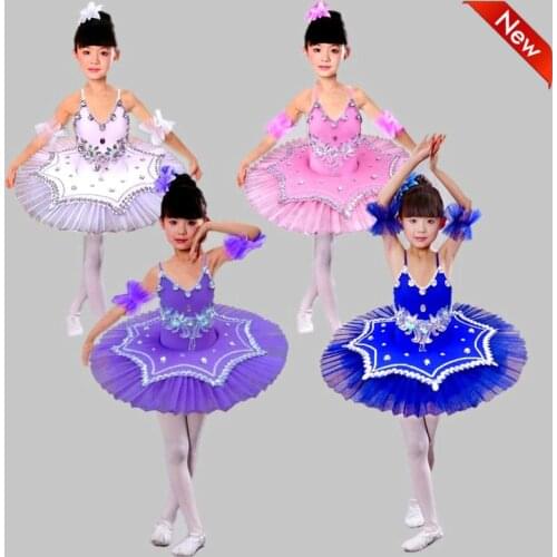 2020 New Arrival Children Ballet Tutu Dress Swan Lake Multicolor Ballet Costumes Kids Girl Ballet Dress for Children